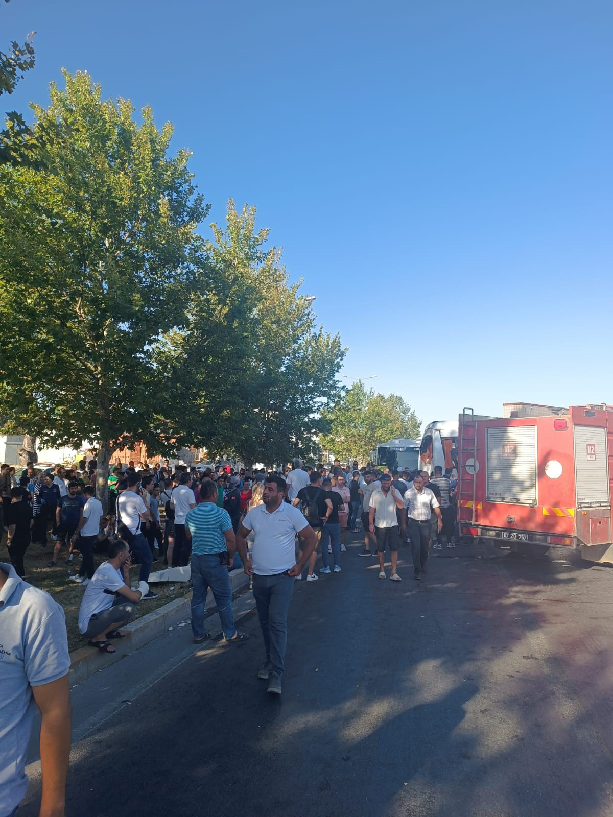Antalya'da Zincirleme Kaza