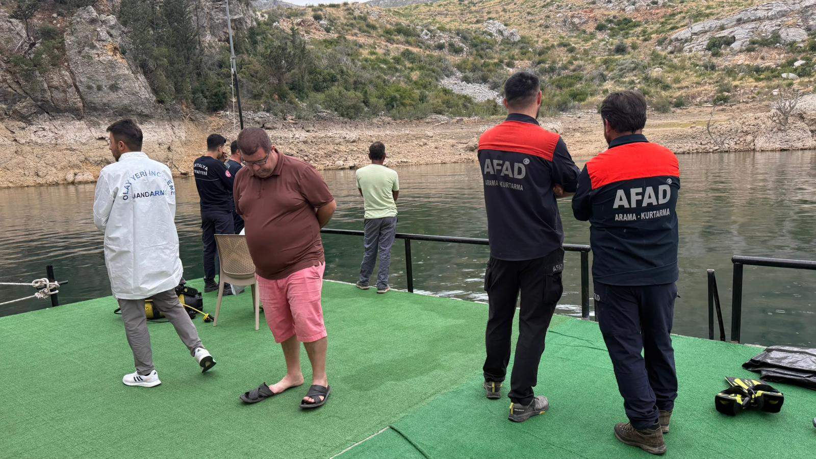 Baraj Gölü'nde Kayboldu