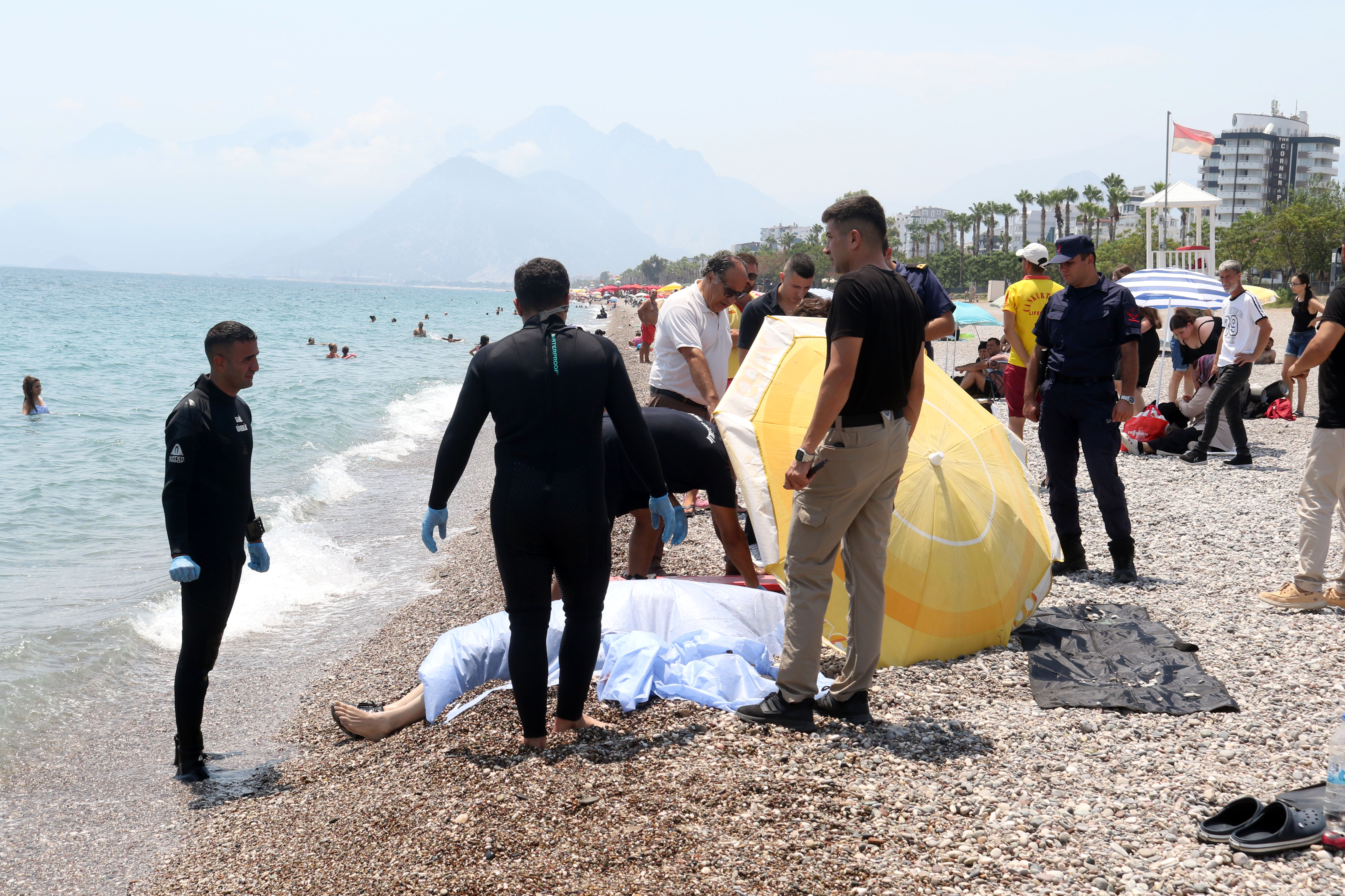 Konyaaltı Sahili'nde Bulundu