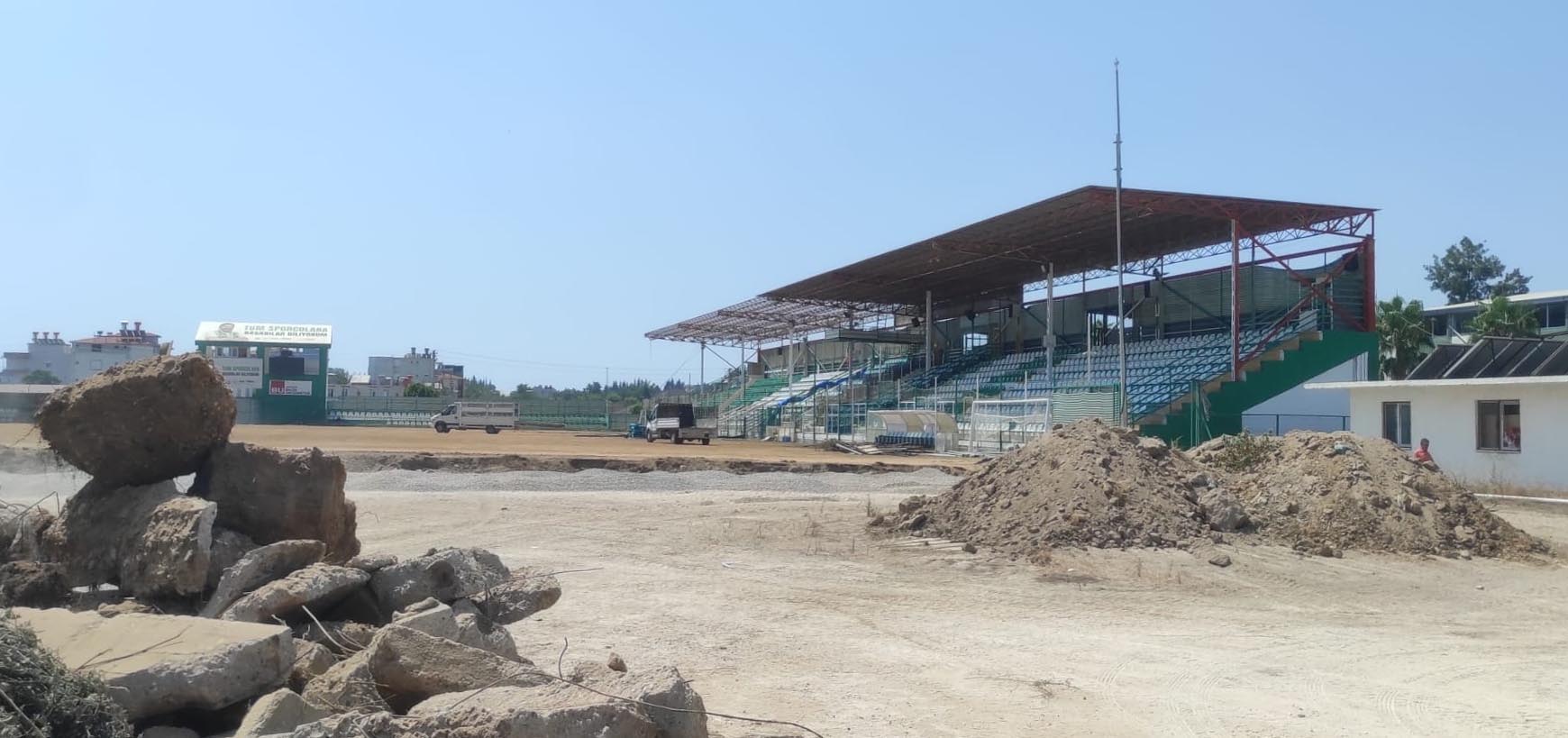 İsmail Ogan Stadyumu'nda Tadilat