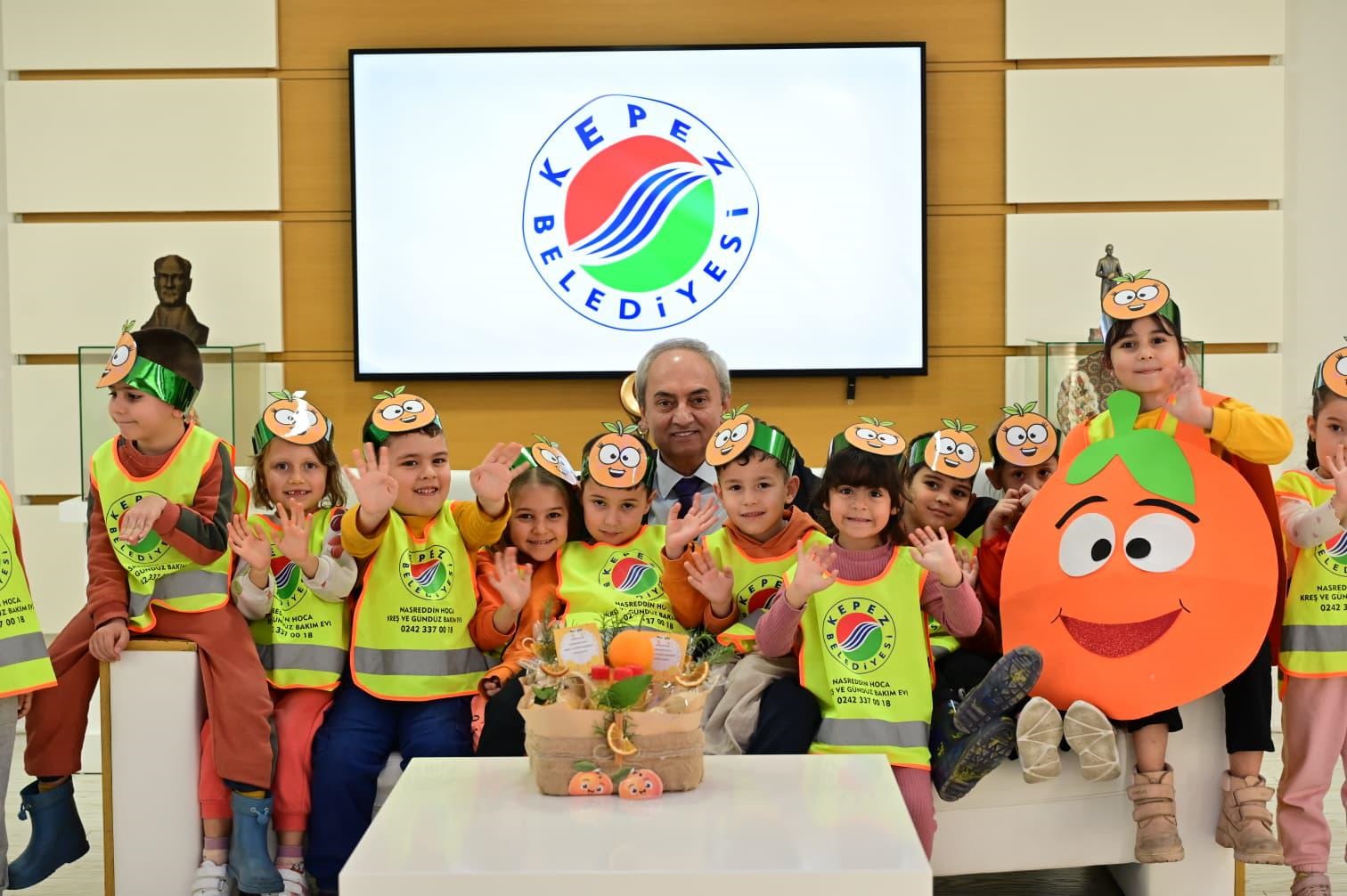Kreş öğrencilerinden Yerli Malı Haftası Etkinliği