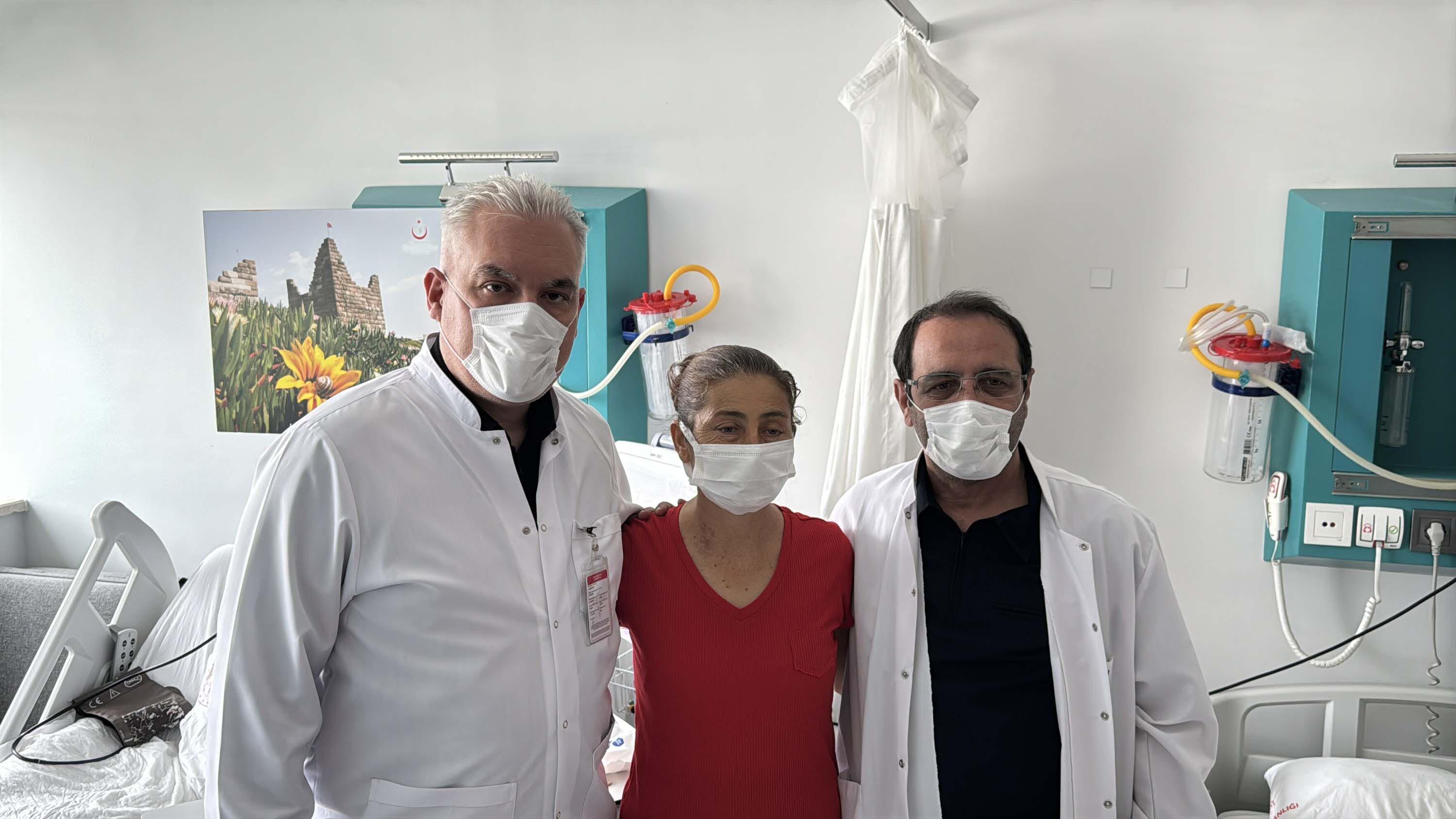 Muğla'da Figen'e kadavradan nakil