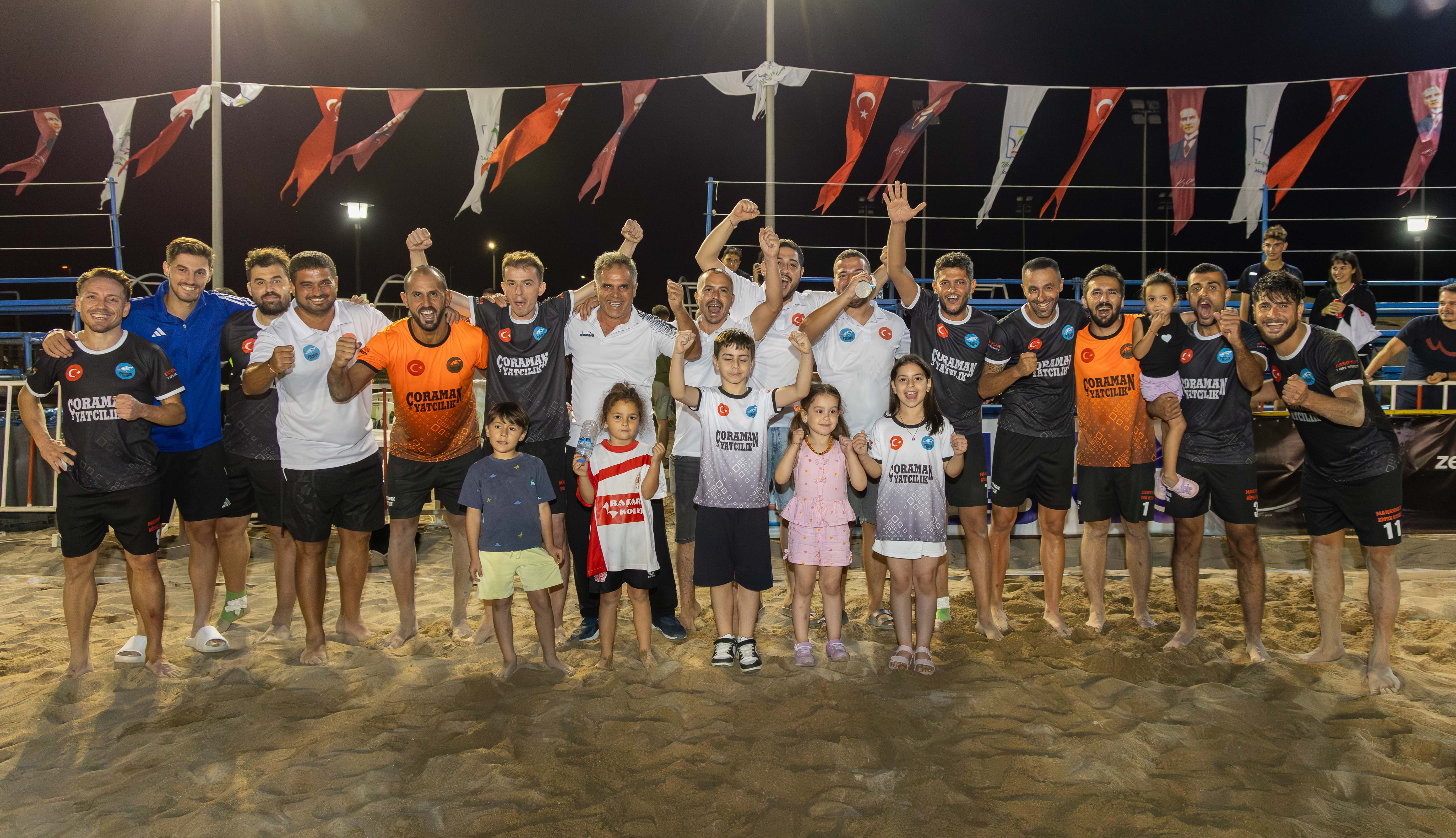 TFF Plaj Futbolu Ligi Başladı