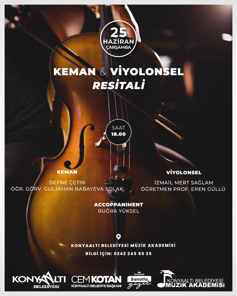 Konyaaltı'nda İki Konser