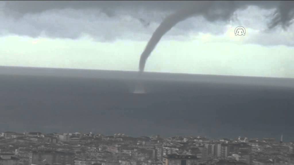 Alanya’da Korkutan Hortum