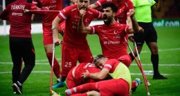 AMPUTE FUTBOL MİLLİ TAKIMI, DÜNYA KUPASI’NI KAZANDI