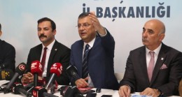 CHP’li Özel: Kapı önüne koymaları değil; babaevinin kapılarını açmayı vadediyorum