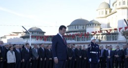 Taksim Meydanı’nda Atatürk’ü anma töreni