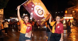 Antalya’da sarı-kırmızılıların şampiyonluk sevinci