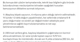 Bakan Yumaklı: Başıboş köpeklerin çoğalmalarının kontrolü, kısırlaştırma ile mümkündür