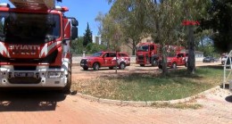 ANTALYA Teknokent AR-GE binasında çıkan yangın söndürüldü