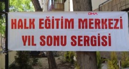 Burdur HEM’den yıl sonu sergisi