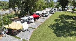 Karavan Park’a tatilci akını