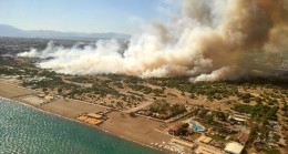 Antalya’daki orman yangınında 30 hektarlık alan zarar gördü