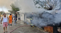 Restoran yangında kül oldu