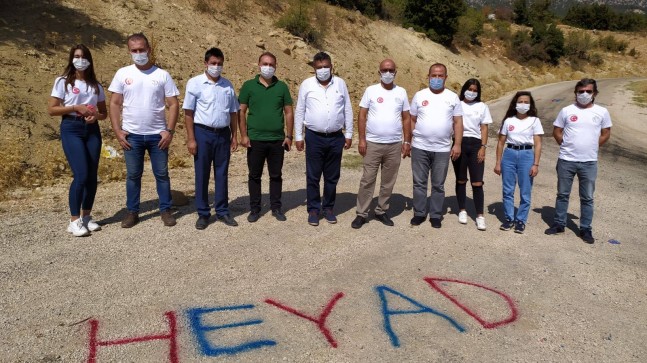 HEYAD, Kaş’tan Gazipaşa’ya Antalya’nın 19 İlçesinde Hakları Anlatmak İçin Sahada