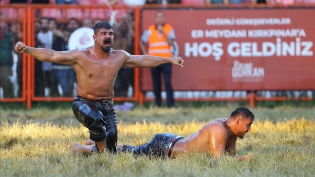 661. Tarihi Kırkpınar Yağlı Güreşleri’nde başpehlivan Cengizhan Şimşek oldu