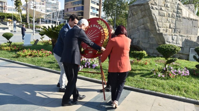 İL BAŞKANI NAİL KAMACI VE YÖNETİM ATANIN HUZURUNDA