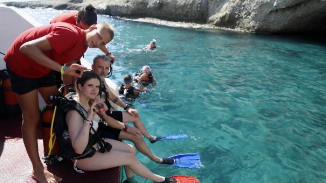 Antalya’da dalış turizmi yüz güldürmedi