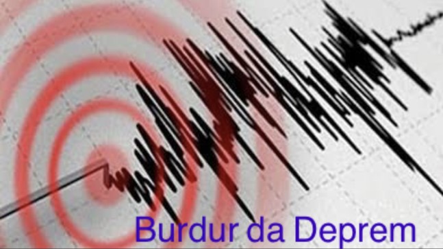 Burdur’da 4.4 büyüklüğünde deprem