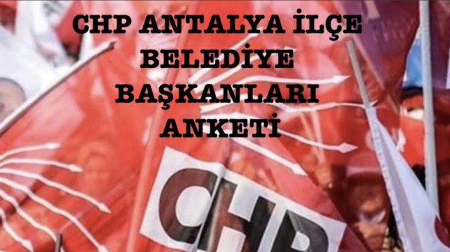 CHP SEÇMENİ KİMİN BELEDİYE BAŞKANI ADAYI OLMASINI İSTİYOR