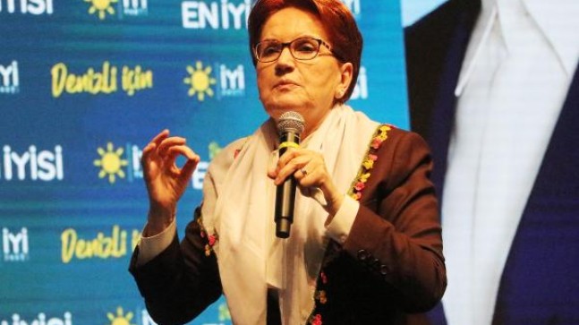 Akşener: Meselemiz Erdoğan’ın gitmesi, yerine başkasının gelmesi değil