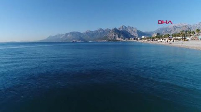 ANTALYA’da balık popülasyonunun düştüğü Konyaaltı sahiline resif önerisi