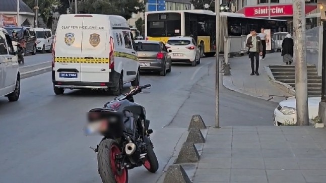 İstanbul – Bağcılar’da motosikletliye silahlı saldırı kamerada