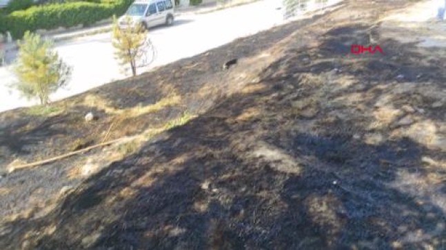 BURDUR Evinin karşısındaki yangını söndürmek isterken kalp krizi geçirip hayatını kaybetti