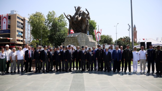 Antalya’da Kıbrıs Barış Harekatı’nın 50’nci yıl dönümü kutlaması