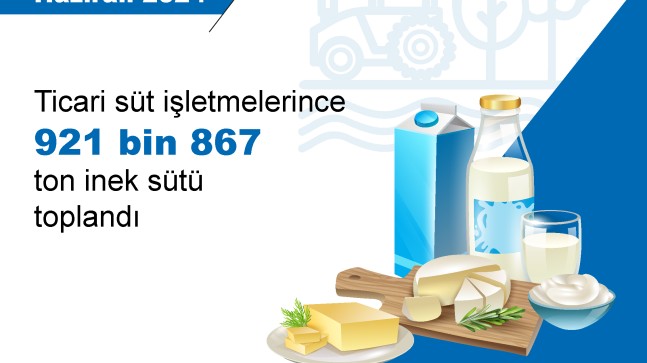 TÜİK: Haziranda yumurta, tavuk eti ve içme sütü üretimi arttı