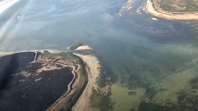 ISPARTA Eğirdir Gölü’nün yok oluşunu havadan görüntüledi