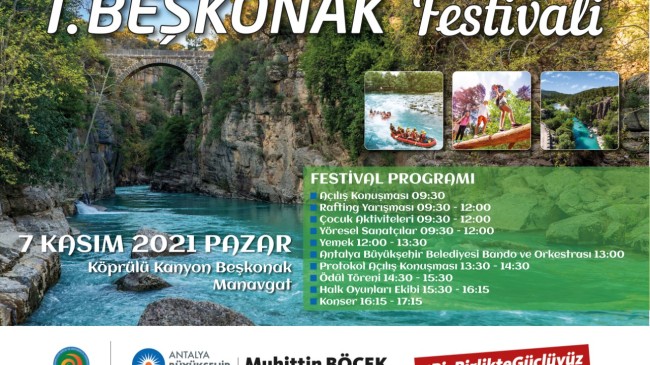 Büyükşehir Belediyesi Beşkonak Festivali düzenliyor