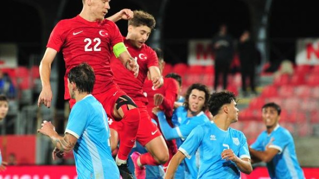 Ümit Milli Futbol Takımı, San Marino’yu 5-0 yendi