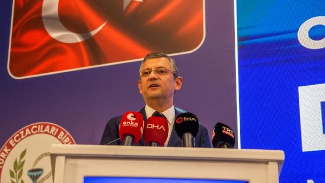 CHP’li Özel: Siyasette bir şeyler yapabilirsem eczacılık örgütüne borcumu öderim