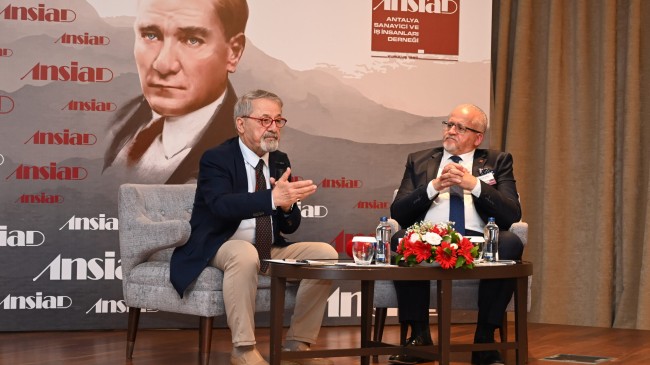 Prof. Dr. Naci Görür, ANSİAD’ın konuğu oldu