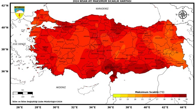 Son 53 yılın en sıcak nisan ayı yaşandı