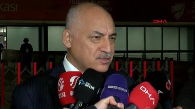 TFF Başkanı Büyükekşi: İki takım da futbolu çirkinleştirmeden oynadı