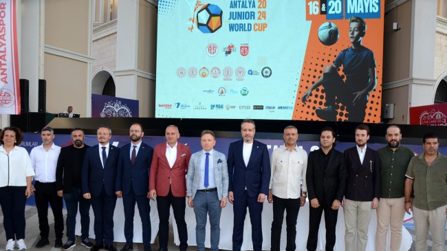 Antalya Dünya Çocuklar Kupası’nın tanıtımı yapıldı