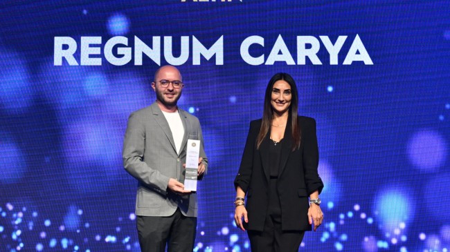 Regnum Carya’ya altın ödül